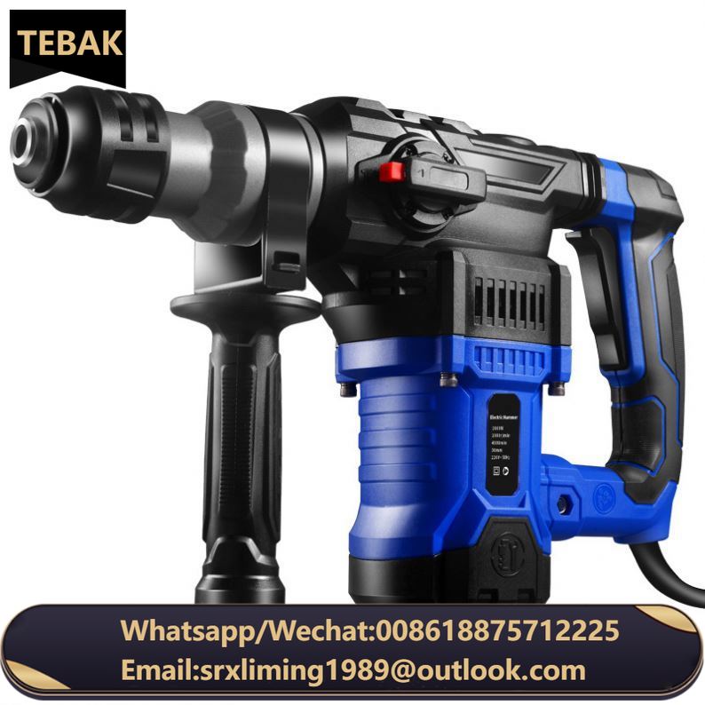2400w Power Tools Electric Hammer Drill 220V BMC Packing Rotary Hammer Steel Wood Drill Multi-functional Household Industrial