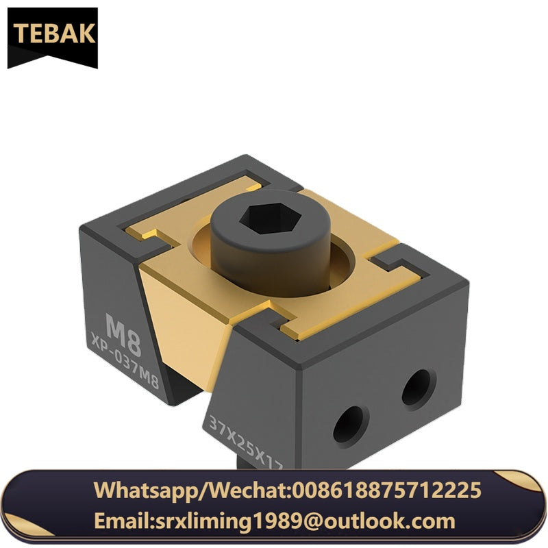 Factory price CNC Fixture Precision OK Clamp Flat End Bench Multi-Function Single-Sided Jig M6/M8/M10 for Side Fixed Clamping