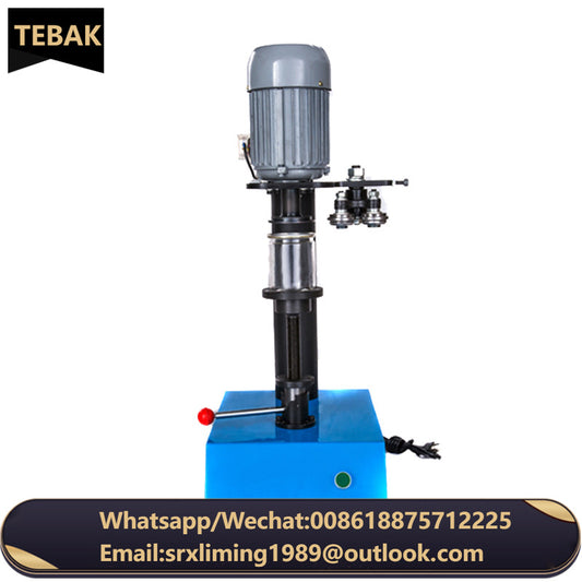 TEBAK Hand Can Seamer Manual Can Sealer Food Container Manual Seamer Drink Beverage Can Sealing Machine