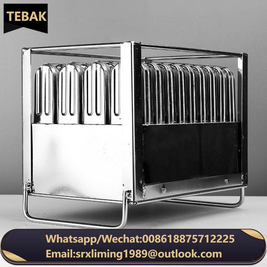TEBAK Processing Ice Cream Stainless Steel Popsicle Mold Industrial Commercial Popsicle Stick Holder Molds for Ice Cream Pallet