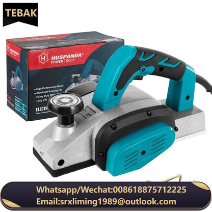 1100W Multifunctional Electric Planer Handheld Wood Planer Industrial Hand Wood Edge Trimmer 2mm Electric Wood Planer Machine