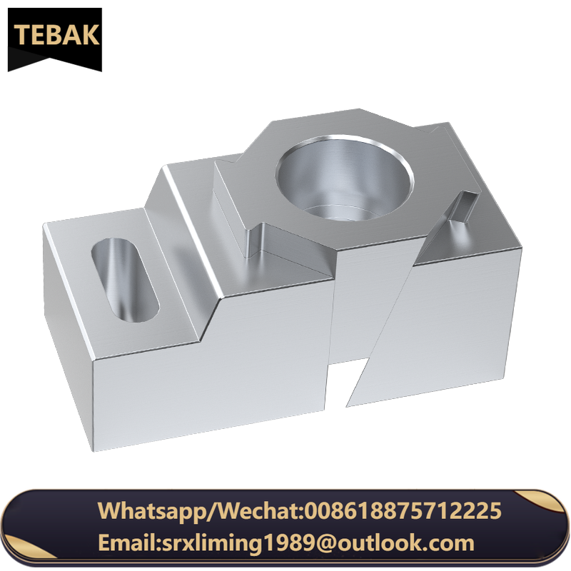 M6-M16 Clamp Single Side OK Fixture CNC Heavy Cutting Precision Multi-Function Parallel Vise Unidirectional Fixed Clamping Block