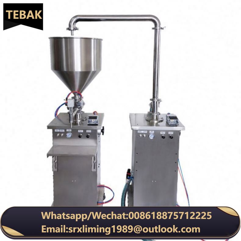 TEBAK SY-500L Semi-automatic Cosmetics Cream Toothpaste Pneumatic Vertical Filling Machine Semi Automatic Filler Machine