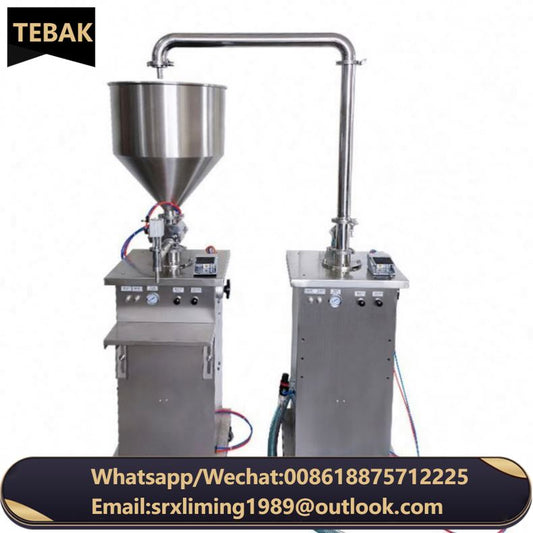 TEBAK SY-500L Semi-automatic Cosmetics Cream Toothpaste Pneumatic Vertical Filling Machine Semi Automatic Filler Machine