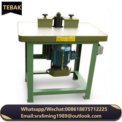 A TEBAK CX-19 Vertical Single-Axle Woodworking Miller/ Milling Machine Wood Spindle Shaper Spindle Moulder Machine MX5112