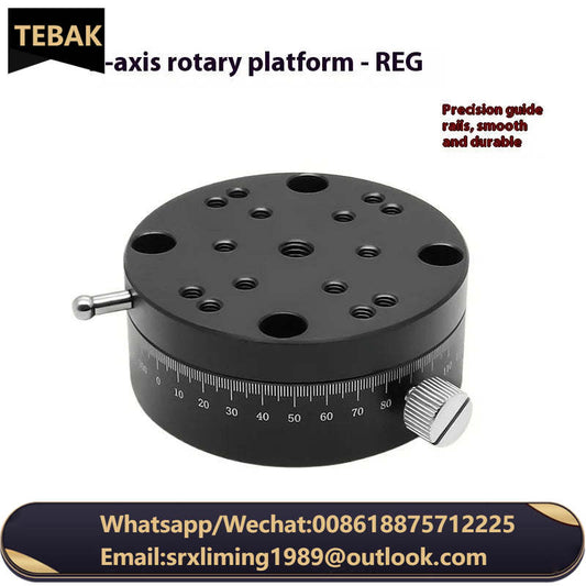 REG25 40 60 R-Axis Rotary Micro-Adjustment Stage High-Precision Knob-Feed Positioning Platform for Optical Alignment Model