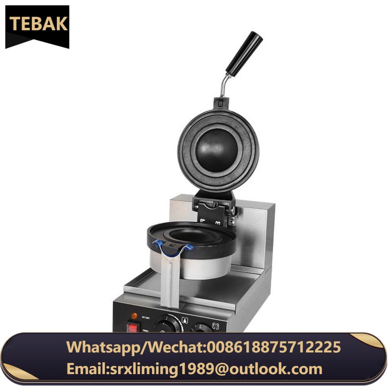 TEBAK Commercial Electric Press Sandwich Bread Gelato Panini UFO Burger Maker Machine Electric Ice Cream Hamburger Machine