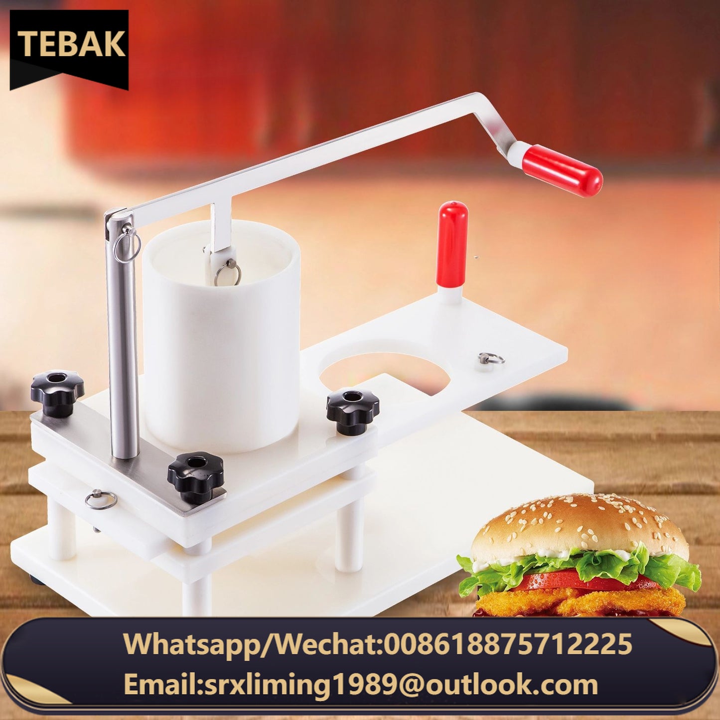 Burger Machine Factory Outlet Industry Hamburger Cutlet Machine for Making Hamburger Making Machine