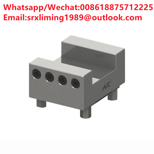 Position Fixture ER Fixture U-shaped Groove Stainless Steel Clip Brass Spark Machine Electrode Clip Copper Male Seat