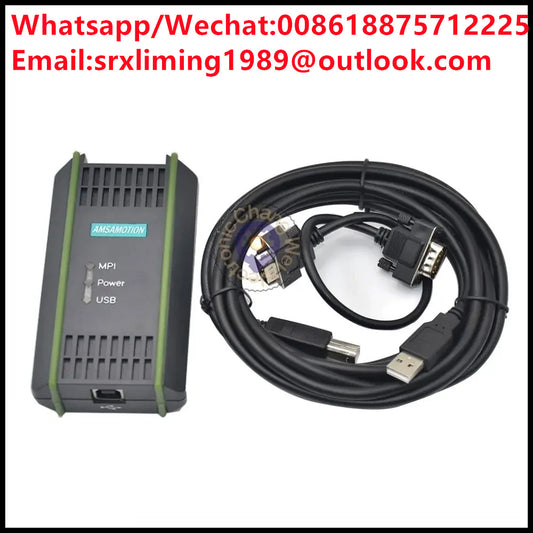 CNC 6ES7972-0CB20-0XA0 PC Adapter USB Cable PLC For Siemens S7-200/300/400 RS485 Profibus MPI/PPI 9-pin