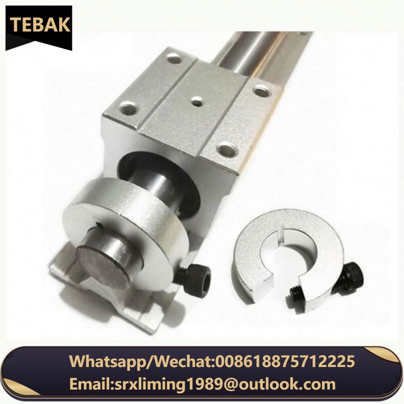 D-29 Shaft Collar Single Split SCS SBR Aluminum Clamping Collar Shaft Collars with Set Screw Silver Tone