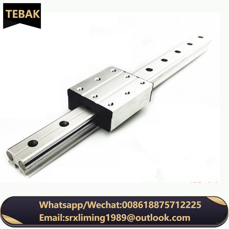 TEBAK D-19 LGD12 Dual-shaft Linear Rail Series Double Axis Roller Guide LGD6 LGD8 LGD16