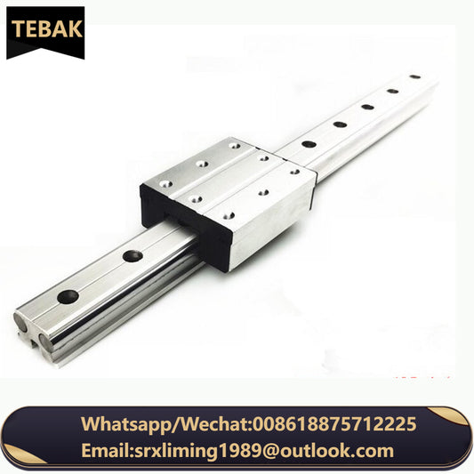 TEBAK D-19 LGD12 Dual-shaft Linear Rail Series Double Axis Roller Guide LGD6 LGD8 LGD16
