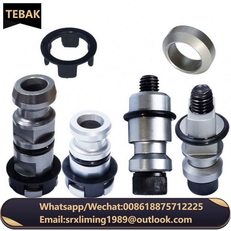 TEBAK Vise Self-centering Manual Spigot Automatic Spigot Latin Ring EDM Sparking Machine Collet Precision Electrode Holder ER 3R