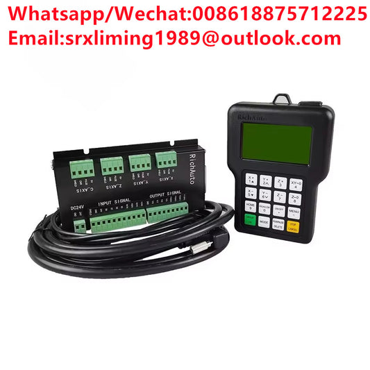 CNC Controller Richauto DSP A11E A18E  3Axis 4Axis USB Remote Control System, Supports Multi-Head Replacement and G Code