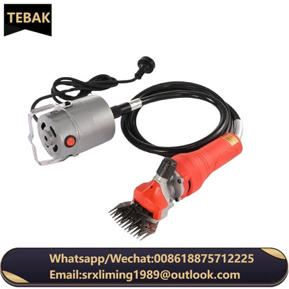 High Quality Sheep Wool Shearing Machine Red Goat Sheep Electric Wool Scissors Electric Wool Clipper