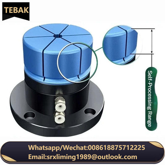 ID OD Pneumatic Workingholding Clamps Workpiece Clamping Fixtures Clamp Any Shape Hold On External Internal Form For Machining