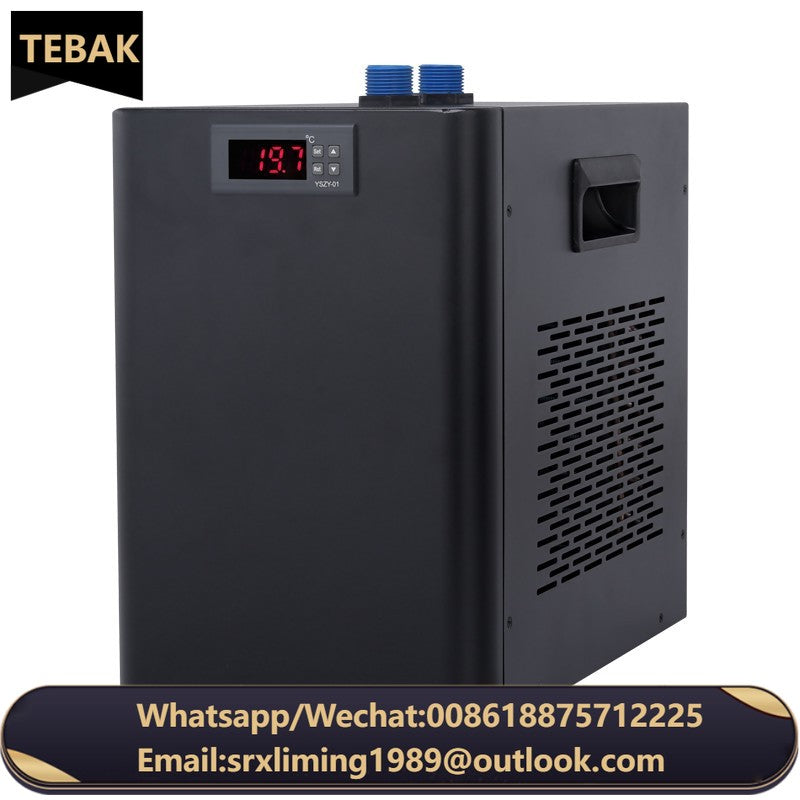 Water Cooler Tank Chiller Water Cooling Machine Suitable Aquarium for Reef Coral Jellyfish Shrimp Water Plants and Fish Farming