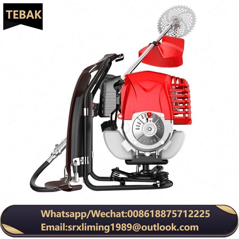 4 Stroke Best Grass Cutting Machine Petrol Engine Lawn Mower Portable Grass Cutting Machine