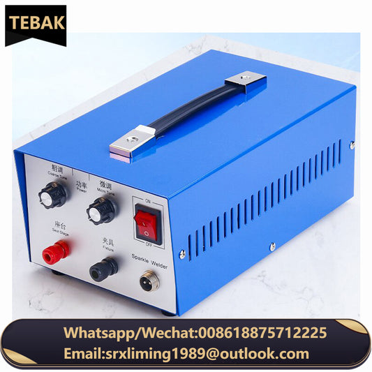 ANDUUK Jewelry Spot Welding Machine 20A Circle Ring Equipment Jewelry Repair Collision Welding Machine