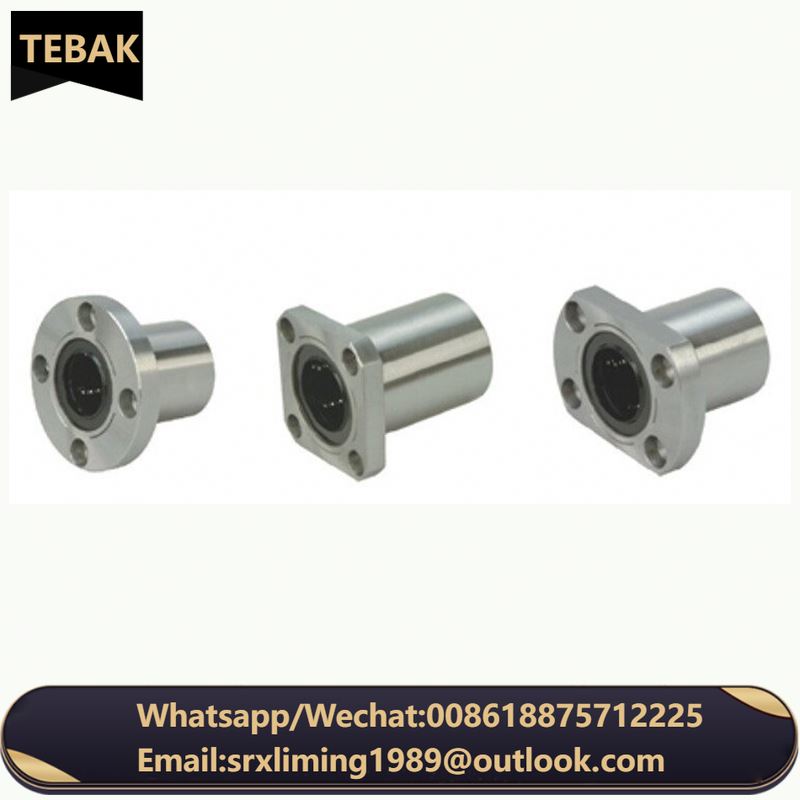 TEBAK D-23  Bush Ball Bearing LMK8UU LMF8UU LMH8UU Flanged Shaft Socket  Bearing Models Simple Linear Sliding Ball Bearings