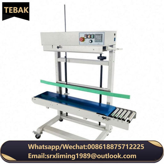 TEBAK SY-1120 Automatic Horizontal Plastic Film Bags Heat Sealing Machine Continuous Band Sealer Machine