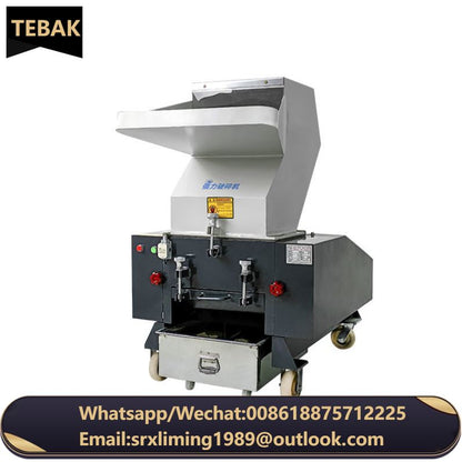 TEBAK 180 Model High Quality Factory Price Industrial Plastic Crusher Machineand Plastic Pet Bottle Waste Crusher Machine