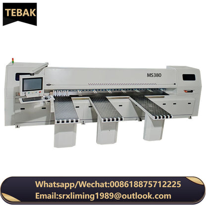 A TEBAK Woodworking Machinery Wood Plywood Cutting  Furniture Making Automatic Computer Panel Saw CNC Beam Saw Price