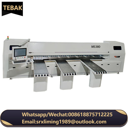 A TEBAK Woodworking Machinery Wood Plywood Cutting  Furniture Making Automatic Computer Panel Saw CNC Beam Saw Price