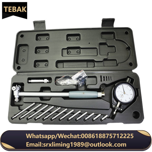 Machine tool accessories 50-160mm 0.001mm Micron Dial Bore Gauge Metric Size 18-35mm 35-50mm Dial Bore Gauge Internal Dial Gauge