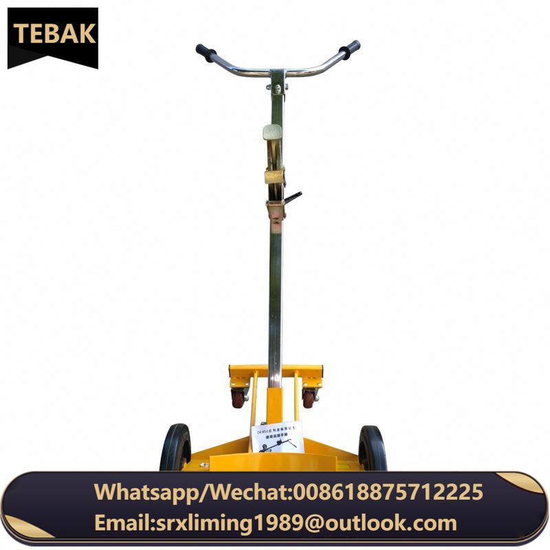 Factory Wholesale Oil Drum Trolley Truck 55 Gallons Manual Oil Drum Lifter Trucks Mechanical Oil Drum Carrier