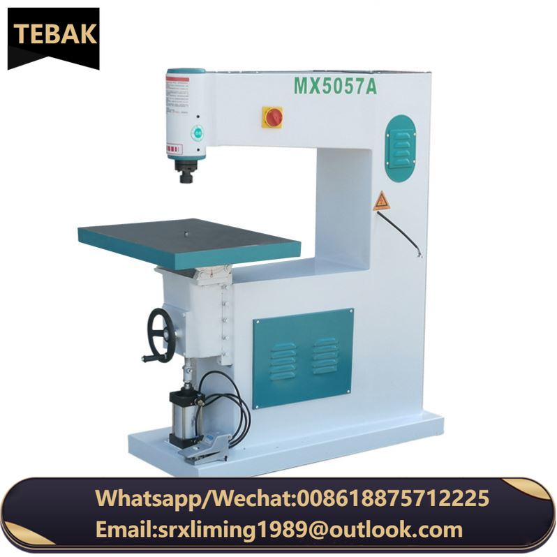 A TEBAK MX5057A Desktop Wood Router Vertical Pneumatic Wood Carving Universal Machines Milling Spindle Moulder Machine