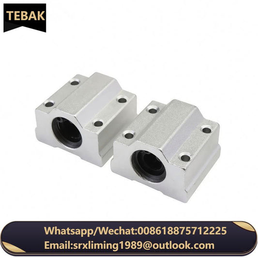 TEBAK D-18 Linear Motion Bearing SCS8UU SCS10 SCS12 16 20 SCS25UU Slide Block SCS30UU Linear Motion Ball Slide Bearing Block