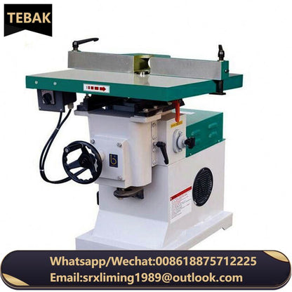High Speed Trimming and Chamfering Machine 45 Degree Woodworking Slotting Sliding Table Spindle Moulder Vertical Milling Router