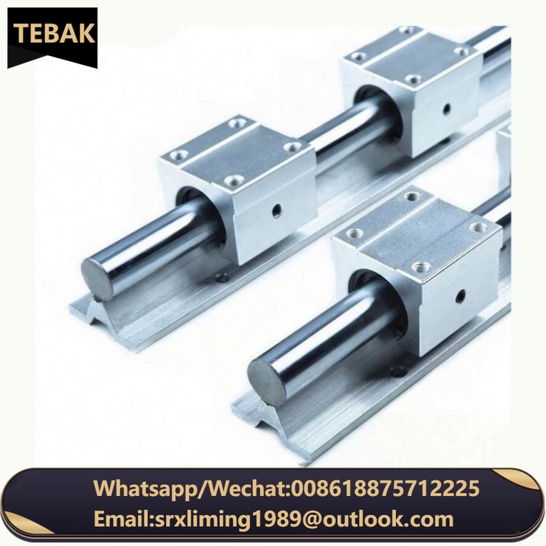 D-25 Aluminum Linear Guide Set SBR20-1000mm Sbr20 Sbr20uu 1000mm Round Linear Guide Rail Kit With Sbr20uu Slide Block