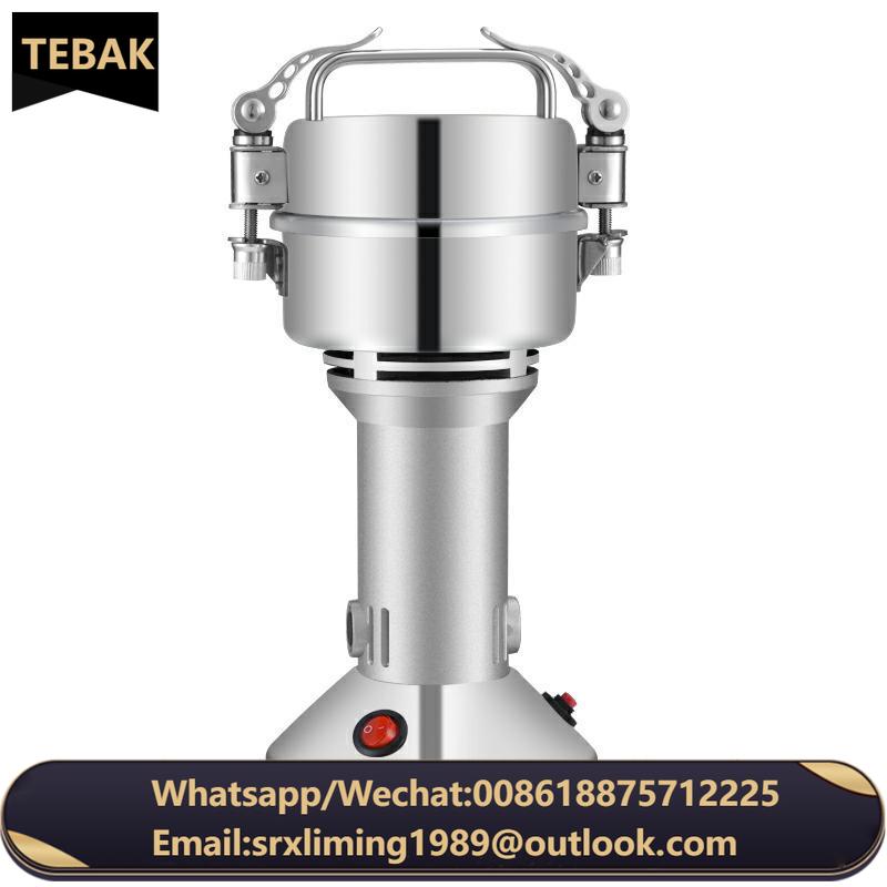 Commercial Electric Spice Grinder Large Capacity Dry Spice Food Powder Grinding Machine Multifunctional New Motor Home Use