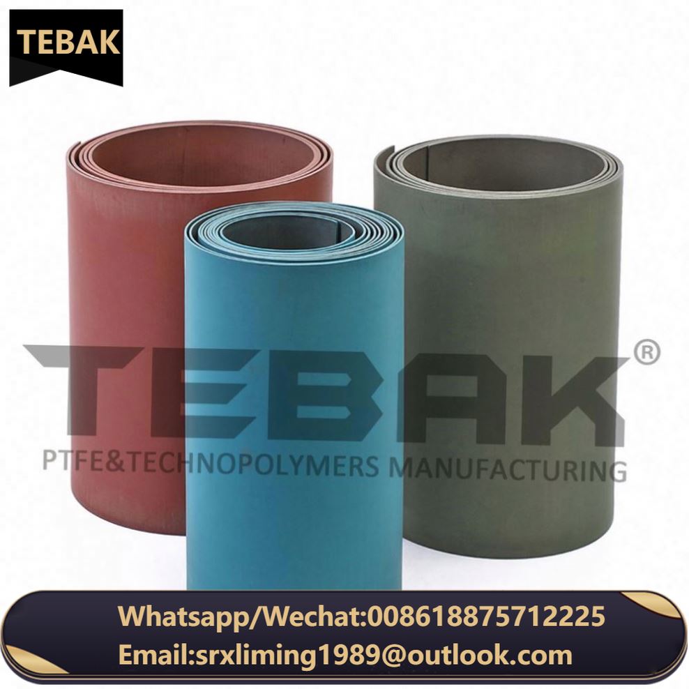 1.5/2.0mm Slideway Blue Color Fluoroplast slydring TEBAK Linear Guides Skive Sheet Lathe Repair Rubber Machine Tool