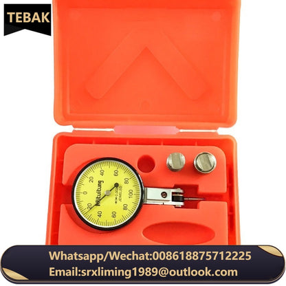 TEABK Test Dial Gauge Scale Meter Accuracy Steel Test Indicator Gauge Meter Tool Indicator Lever Indicator Lever Test Indicator