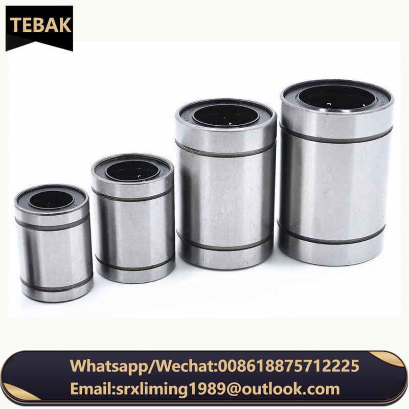 TEBAK D-26 Linear Bush Bearing LME8UU LM8UU LM10UU LM12UU LM13UU LM16UU LM20U LM25UU LM30UU Linear Shaft Stroke Ball Bearing