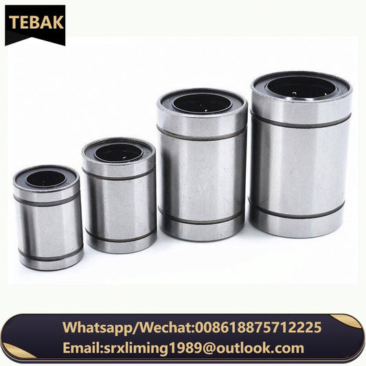 TEBAK D-26 Linear Bush Bearing LME8UU LM8UU LM10UU LM12UU LM13UU LM16UU LM20U LM25UU LM30UU Linear Shaft Stroke Ball Bearing