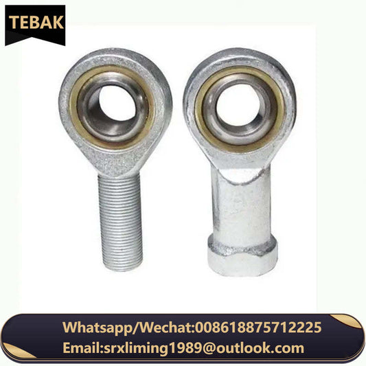 TEBAK D-28 High Precision Bone Shape Bearings SI SA Series Right Hand Female Thread Rod Ball Joint Rod End Joint Bearing