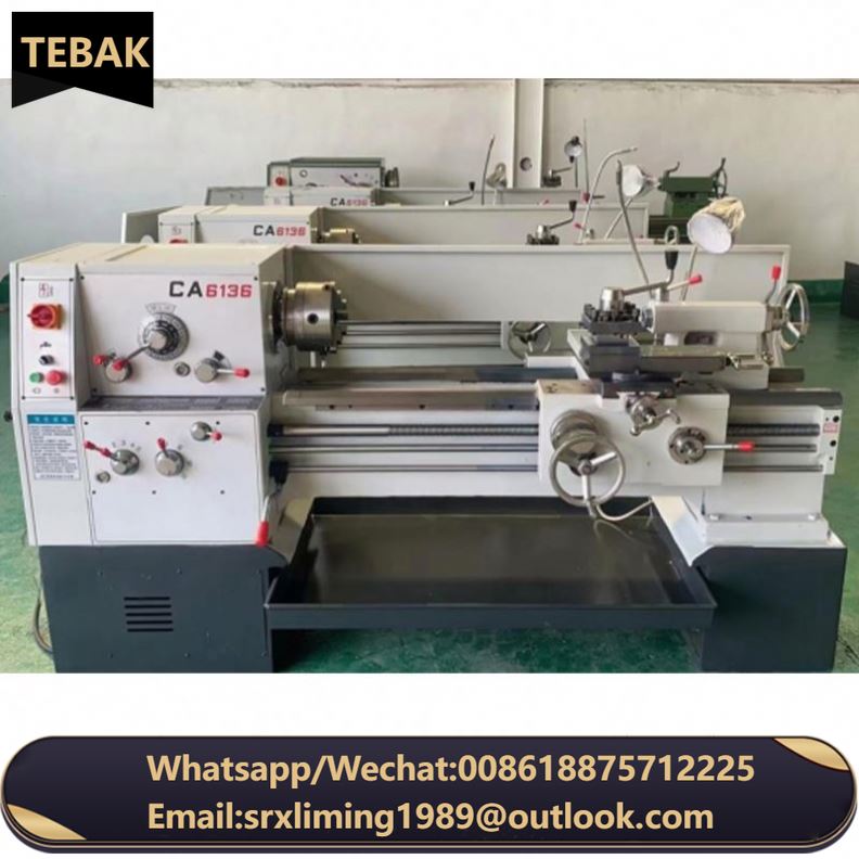 High Precision Horizontal CA6136 Metal Manual Lathe With Long Service Life and Stable Operation Supplied by Manufacturers