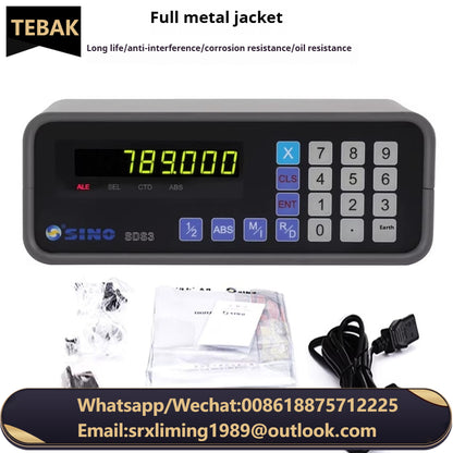 SDS3-1 Magnetic Scale DRO Kit Single-Axis Linear Optical Encoder KA300 Sensor Encoder  DRO for Milling/lathe Machine