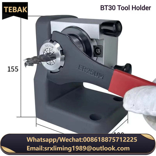 360-degree Rotation Tool Holder Lock Device BT30 BT40 Machining Center Tool Locking Device CNC Machine Tools Tightening Fixture