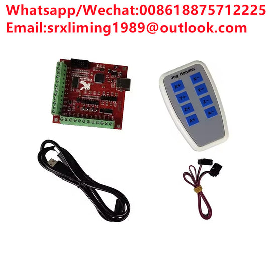 CNC Red Breakout Board USB MACH3 100Khz 4 Axis Interface Driver Motion Controller Driver Board