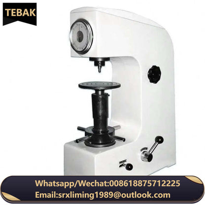 Manual Alloy Metal Rockwell Hardness Tester Durometer Rockwell Hardness Testing Machine Measuring Instrument