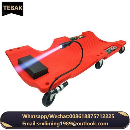 Factory Wholesale Plastic Rolling Auto Car Repair Mechanics Creeper