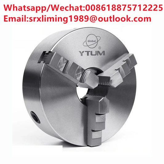 K11-165 165MM 3 Three Jaw Self-Centering Chuck  Lathe Chuck Manual Scroll Chuck Manual Type Accessories