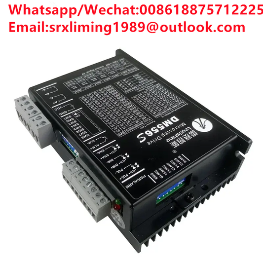 TEBAK CNC Spare Tools 2Phase Stepper Motor Driver DM556S Power Supply Voltage 20-50VDC Current 4.2A 5.6A Engraving Machine