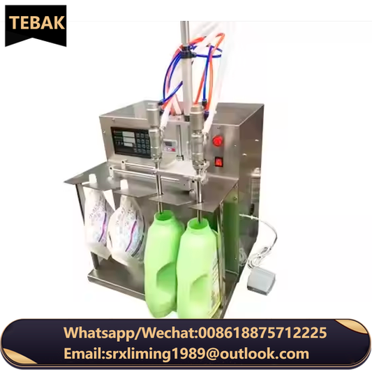 Small 4/6/8nozzle Bag Water Filling Machine Juice Drink Soap Liquid Detergent Milk Liquid Bag Suction Nozzle Bag Filling Machine